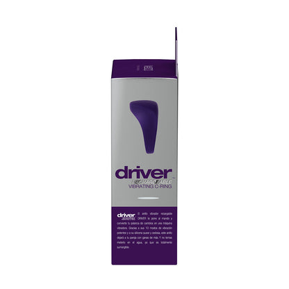 VEDO DRIVER RECHARGEABLE VIBRATING C-RING PURPLE