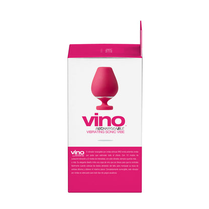 VEDO VINO RECHARGEABLE VIBRATING SONIC VIBE PINK