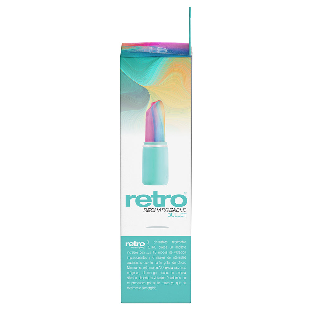 VEDO RETRO RECHARGEABLE BULLET TURQUOISE