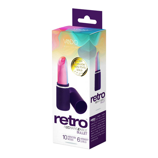 VEDO RETRO RECHARGEABLE BULLET PURPLE