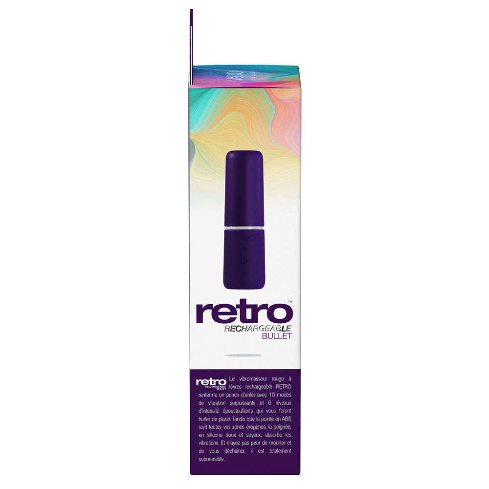 VEDO RETRO RECHARGEABLE BULLET PURPLE