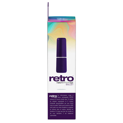 VEDO RETRO RECHARGEABLE BULLET PURPLE