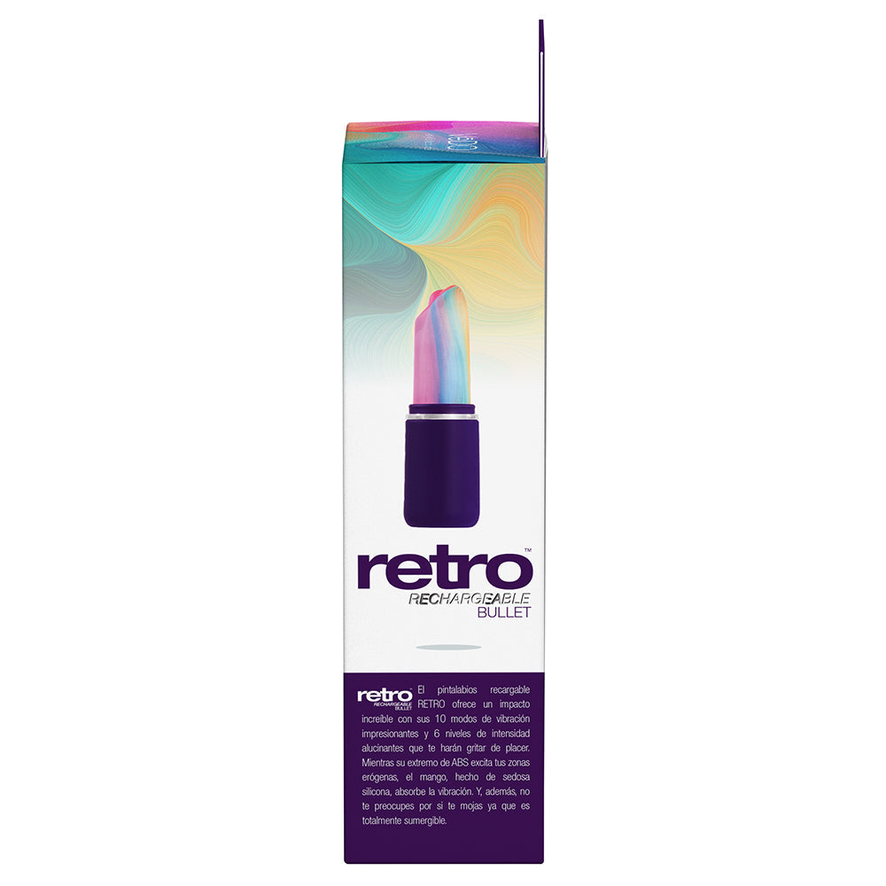 VEDO RETRO RECHARGEABLE BULLET PURPLE