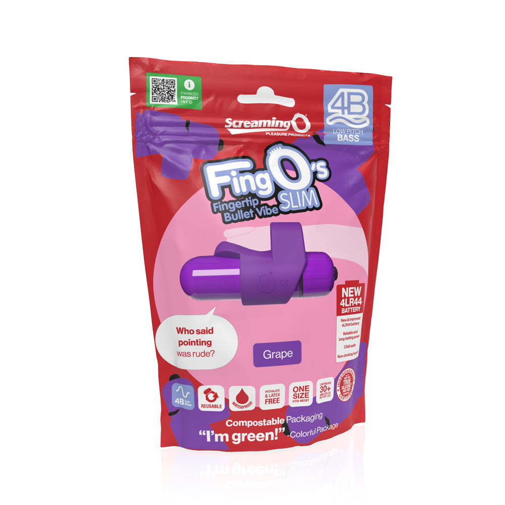 SCREAMING O - 4B FINGO SLIM GRAPE