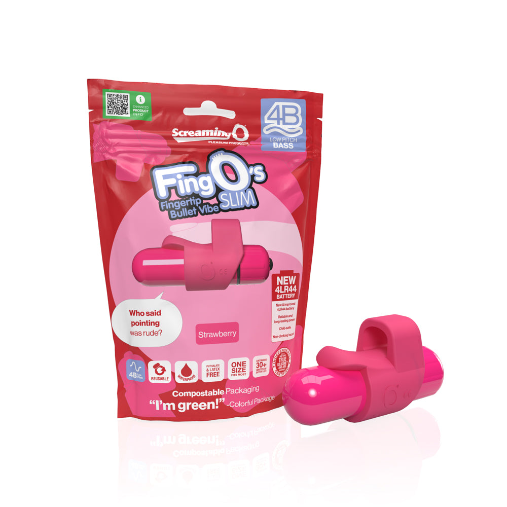 SCREAMING O - 4B FINGO SLIM STRAWBERRY