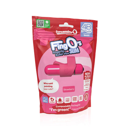 SCREAMING O - 4B FINGO SLIM STRAWBERRY
