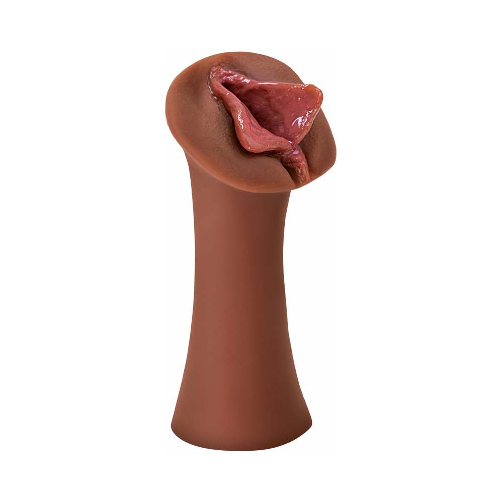 PDX BRANDS - PDX EXTREME WET PUSSIES LUSCIOUS LIPS BROWN