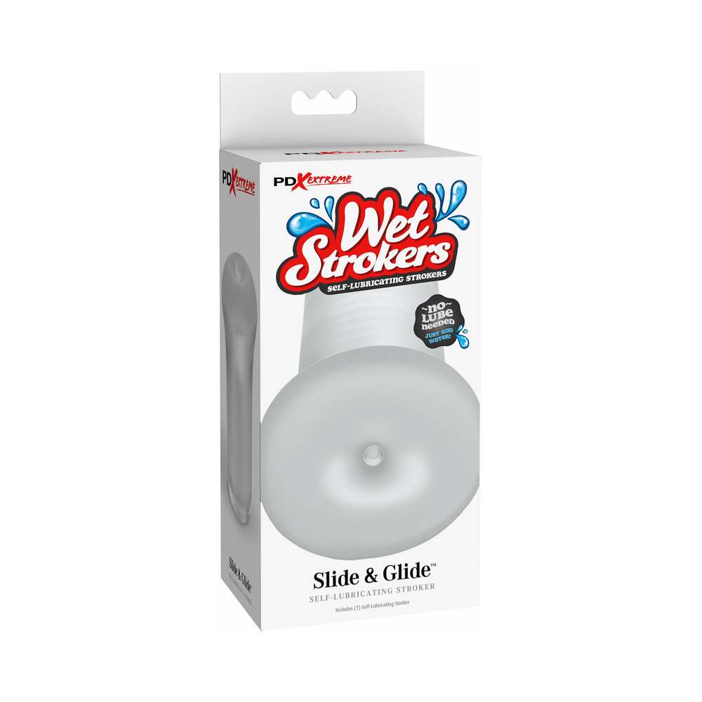 FETISH FANTASY EXTREME - SLIDE & GLIDE STROKER SILICONE TRANSPARENT