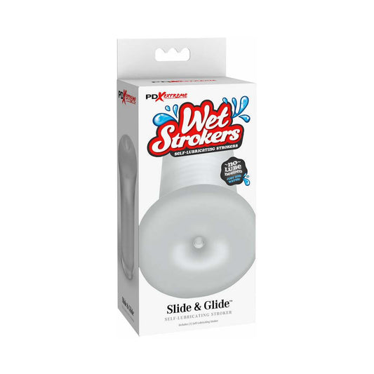 FETISH FANTASY EXTREME - SLIDE & GLIDE STROKER SILICONE TRANSPARENT