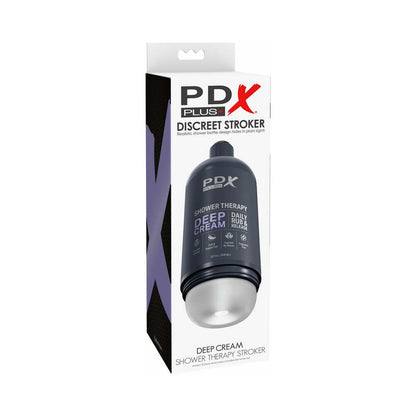 PDX BRANDS - PDX PLUS SHOWER THERAPY DEEP CREAM FROSTED