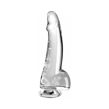 PIPEDREAM - KING COCK CLEAR WITH BALLS 7.5IN CLEAR