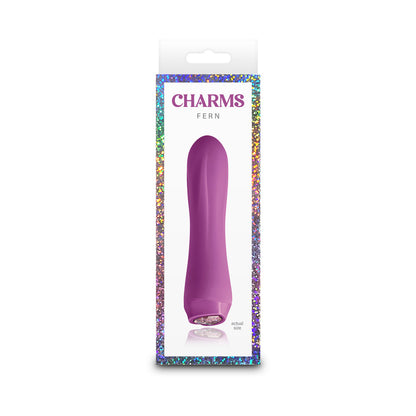 NS NOVELTIES - CHARMS FERN RUBY