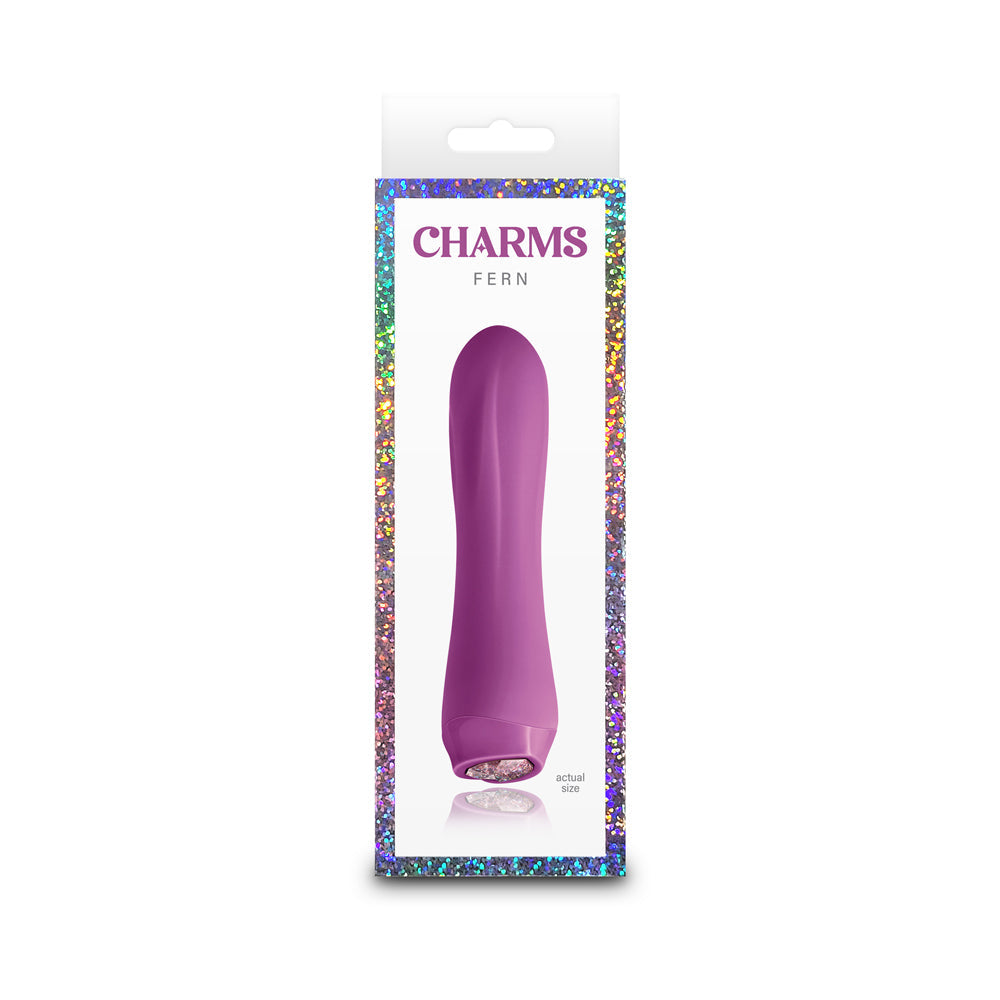NS NOVELTIES - CHARMS FERN RUBY