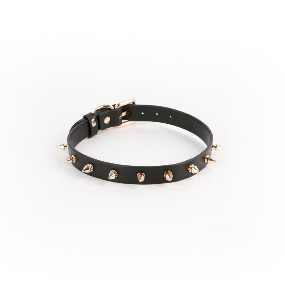 HUSTLER TABOO MEDUSA COLLAR BLACK