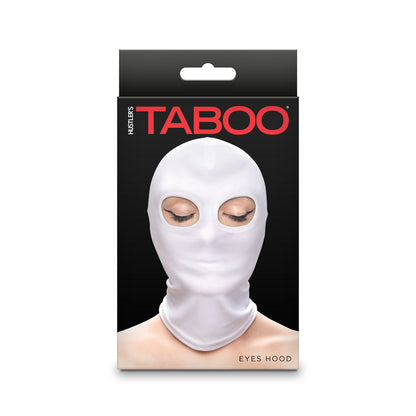 HUSTLER TABOO EYES HOOD WHITE