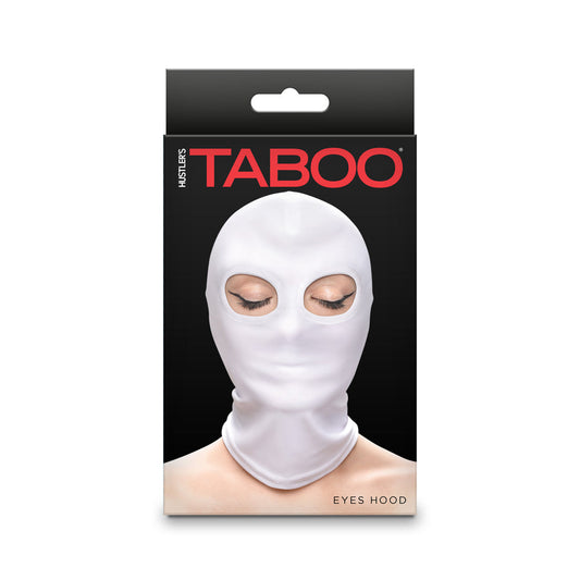 HUSTLER TABOO EYES HOOD WHITE