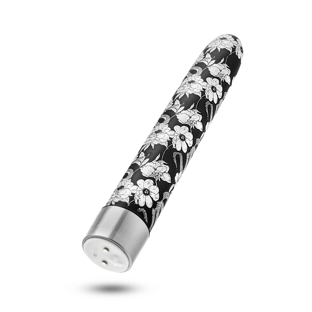 THE COLLECTION EDEN LIMITED EDITION RECHARGEABLE 7 IN. VIBRATOR BLACK