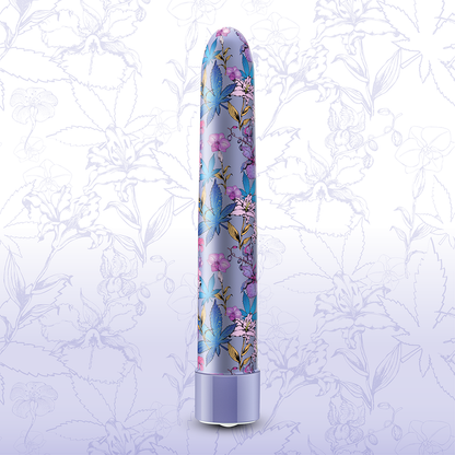 LIMITED ADDICTION FLORADELIC RECHARGEABLE 7 IN. VIBRATOR PURPLE