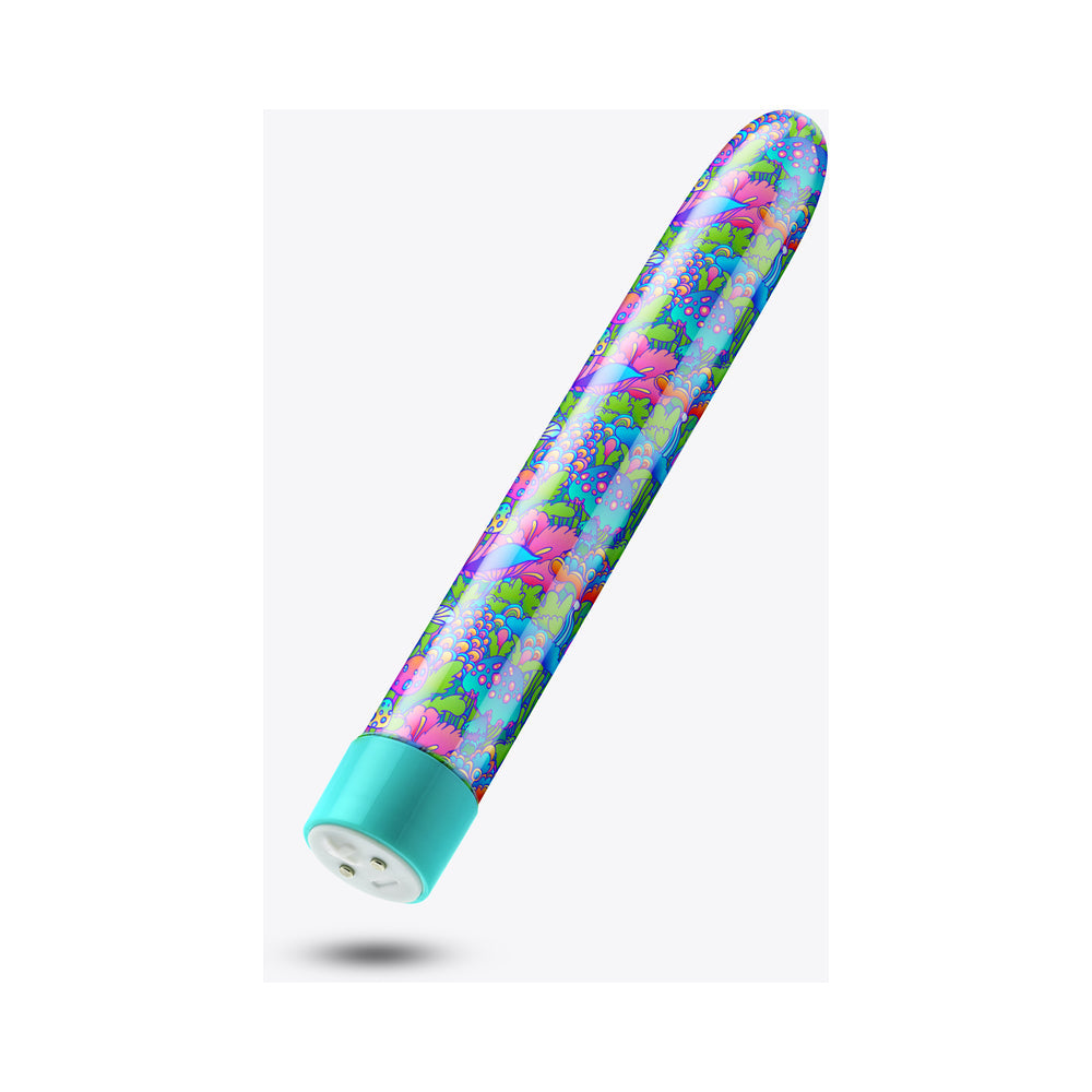 LIMITED ADDICTION UTOPIA RECHARGEABLE 7 IN. VIBRATOR AQUA