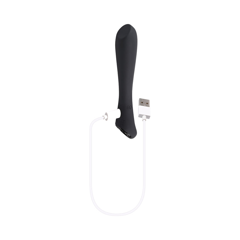 PLAYBOY OLLO RECHARGEABLE SILICONE VIBRATOR WITH RING HANDLE 2 AM