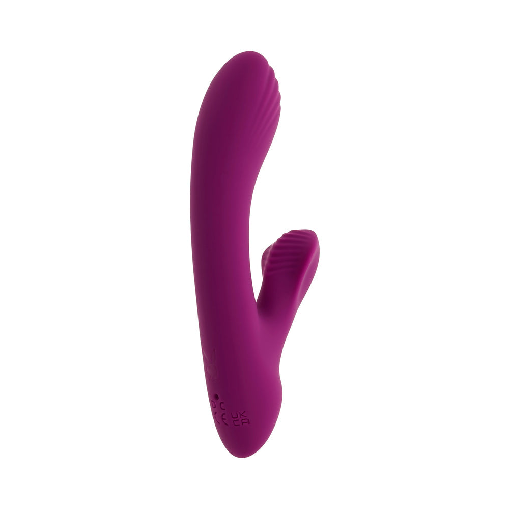 PLAYBOY BITTY BUNNY RECHARGEABLE SILICONE MINI RABBIT VIBRATOR WILD STAR