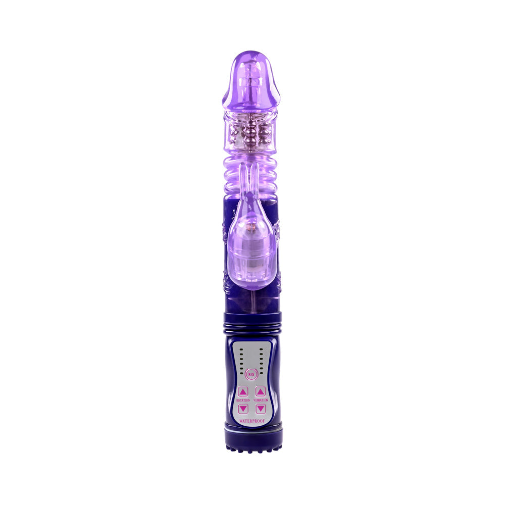 SELOPA - BUNNY THRUSTER THRUSTING RABBIT VIBRATOR PURPLE