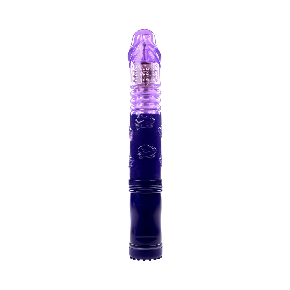 SELOPA - BUNNY THRUSTER THRUSTING RABBIT VIBRATOR PURPLE