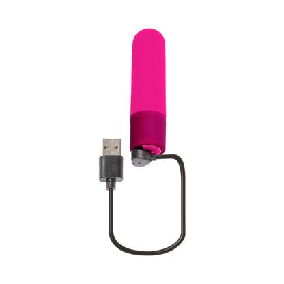SELOPA - TINY TEMPTATION RECHARGEABLE SILICONE BULLET VIBRATOR PINK