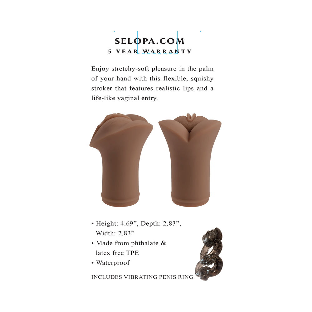 SELOPA POCKET PLEASER STROKER DARK