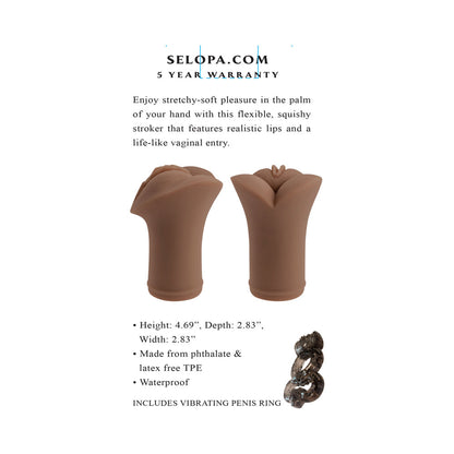 SELOPA POCKET PLEASER STROKER DARK