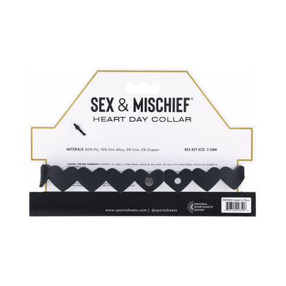 SPORTSHEETS SEX & MISCHIEF HEART DAY COLLAR