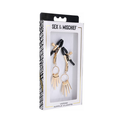 SPORTSHEETS SEX & MISCHIEF VERGE NIPPLE CLAMPS