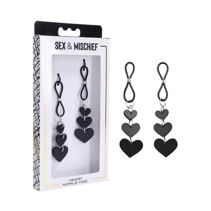 SPORTSHEETS SEX & MISCHIEF HEART NIPPLE TIES