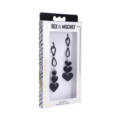 SPORTSHEETS SEX & MISCHIEF HEART NIPPLE TIES