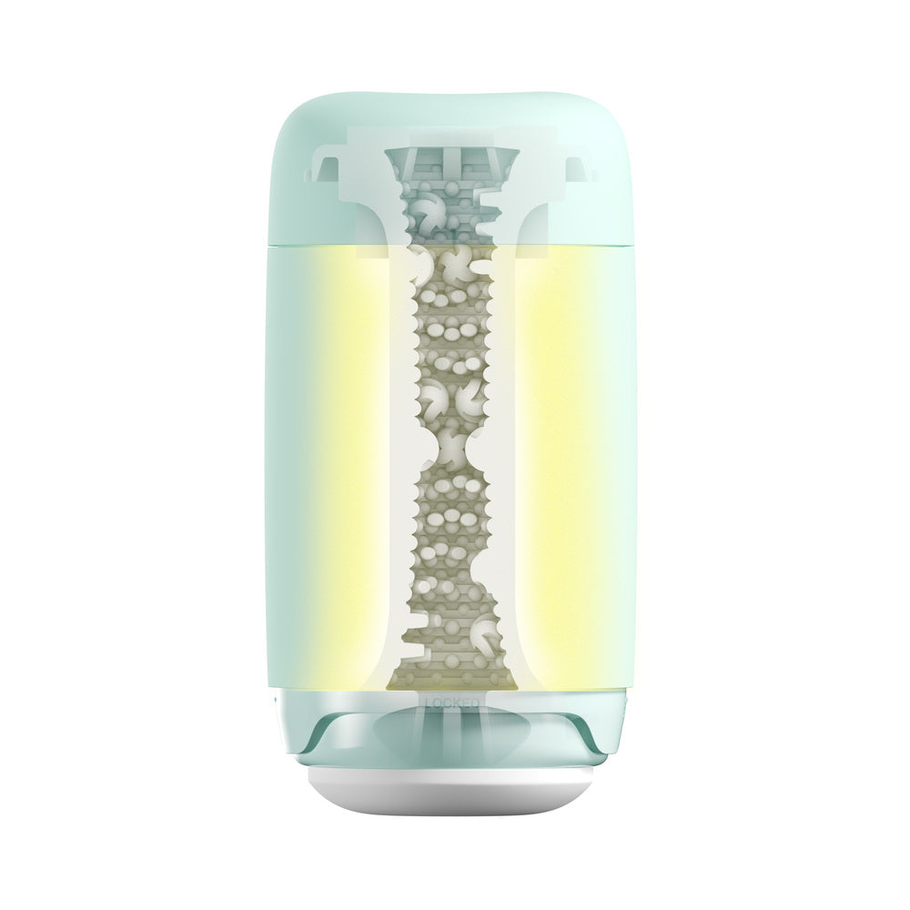 TENGA PUFFY STROKER MINT GREEN