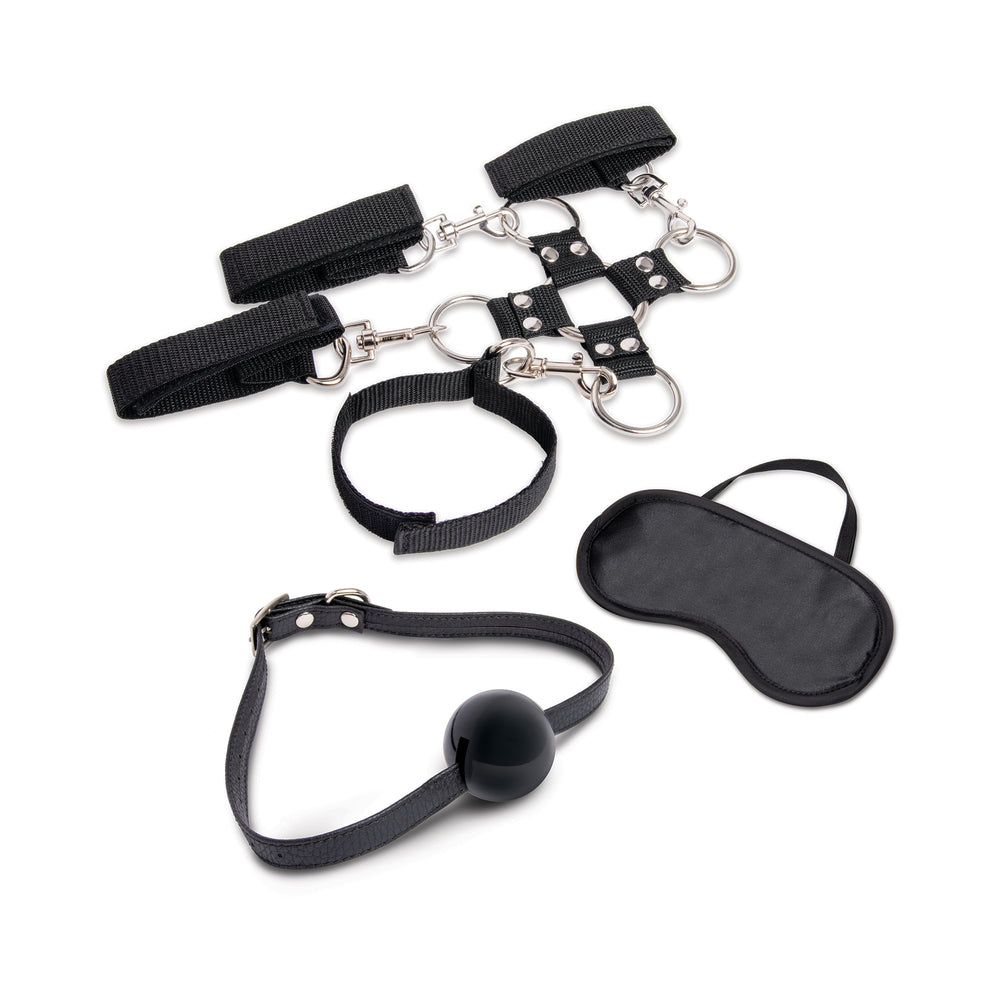 LUX FETISH HOGTIE & BALL GAG 7-PIECE KIT