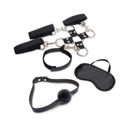 LUX FETISH HOGTIE & BALL GAG 7-PIECE KIT