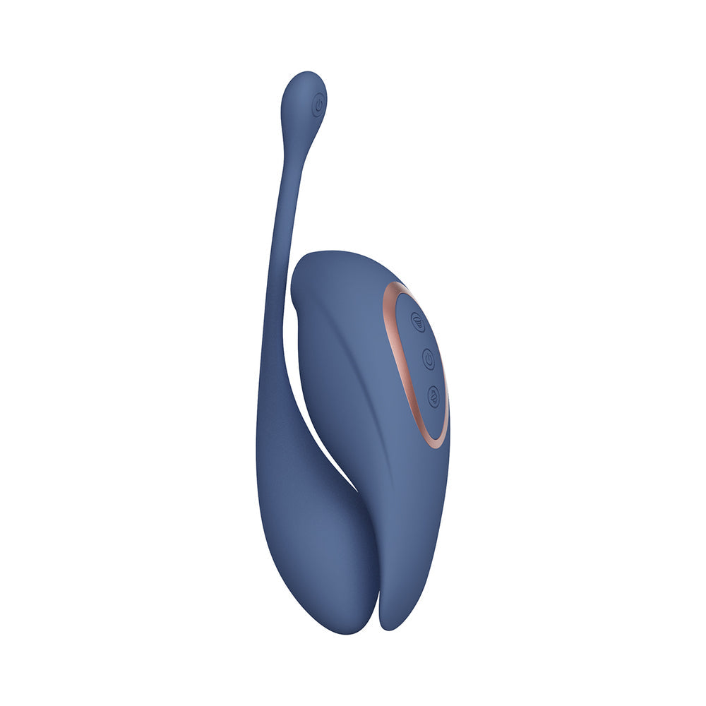 SHOTS - TWITCH 2 RECHARGEABLE SUCTION AND FLAPPING VIBRATOR WITH REMOTE CONTROL VIBRATING EGG