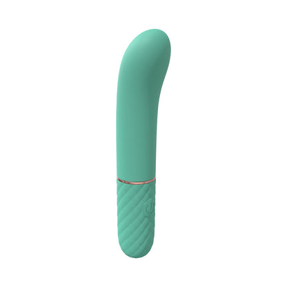 LOVELINE DOLCE 10 SPEED MINI-G-SPOT VIBE SILICONE RECHARGEABLE WATERPROOF GREEN