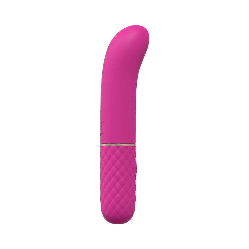 LOVELINE DOLCE 10 SPEED MINI-G-SPOT VIBE SILICONE RECHARGEABLE WATERPROOF PINK