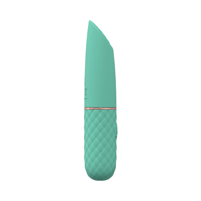 LOVELINE BESO 10 SPEED VIBRATING MINI-LIPSTICK SILICONE RECHARGEABLE WATERPROOF GREEN