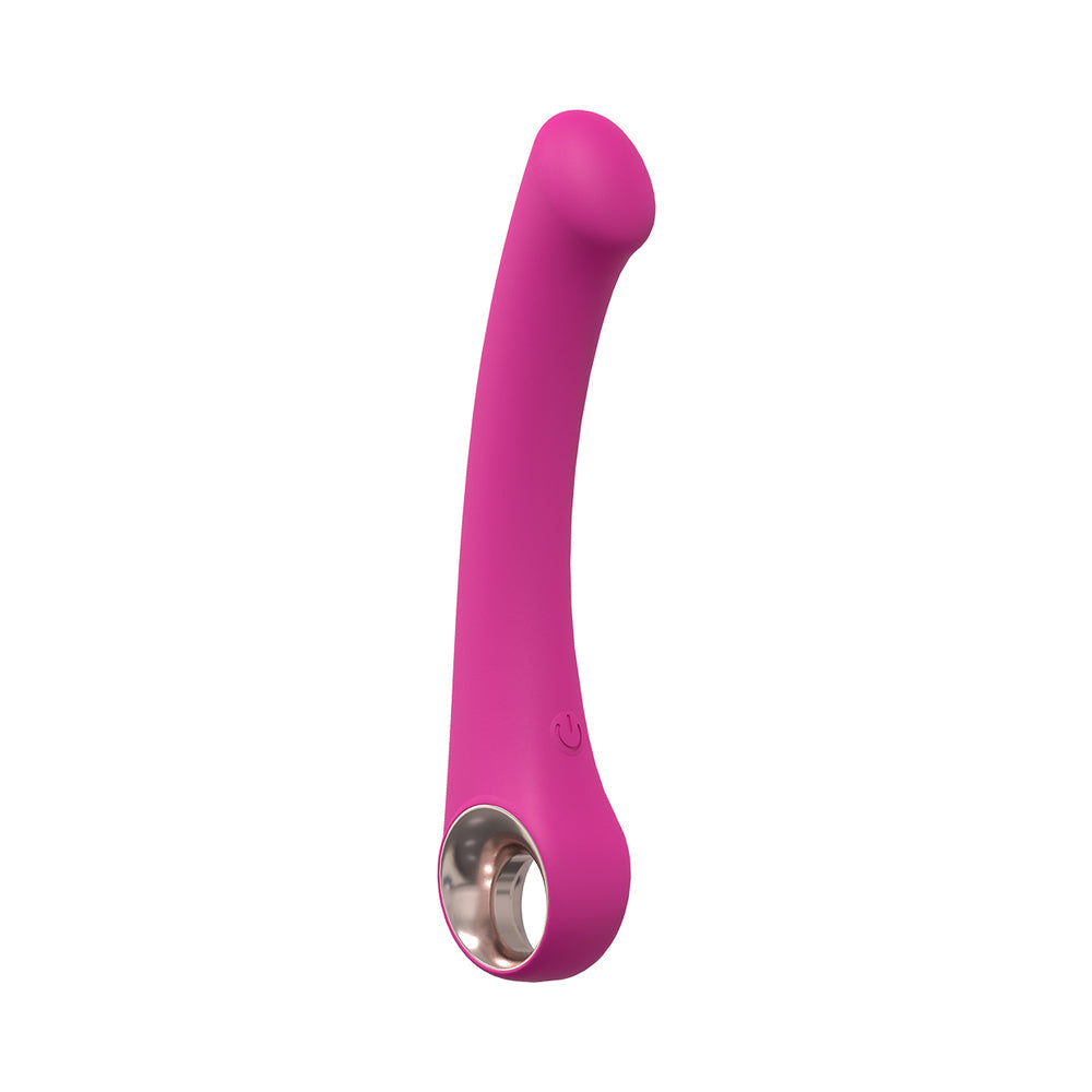 LOVELINE LUSCIOUS 10 SPEED G-SPOT VIBE SILICONE RECHARGEABLE WATERPROOF PINK