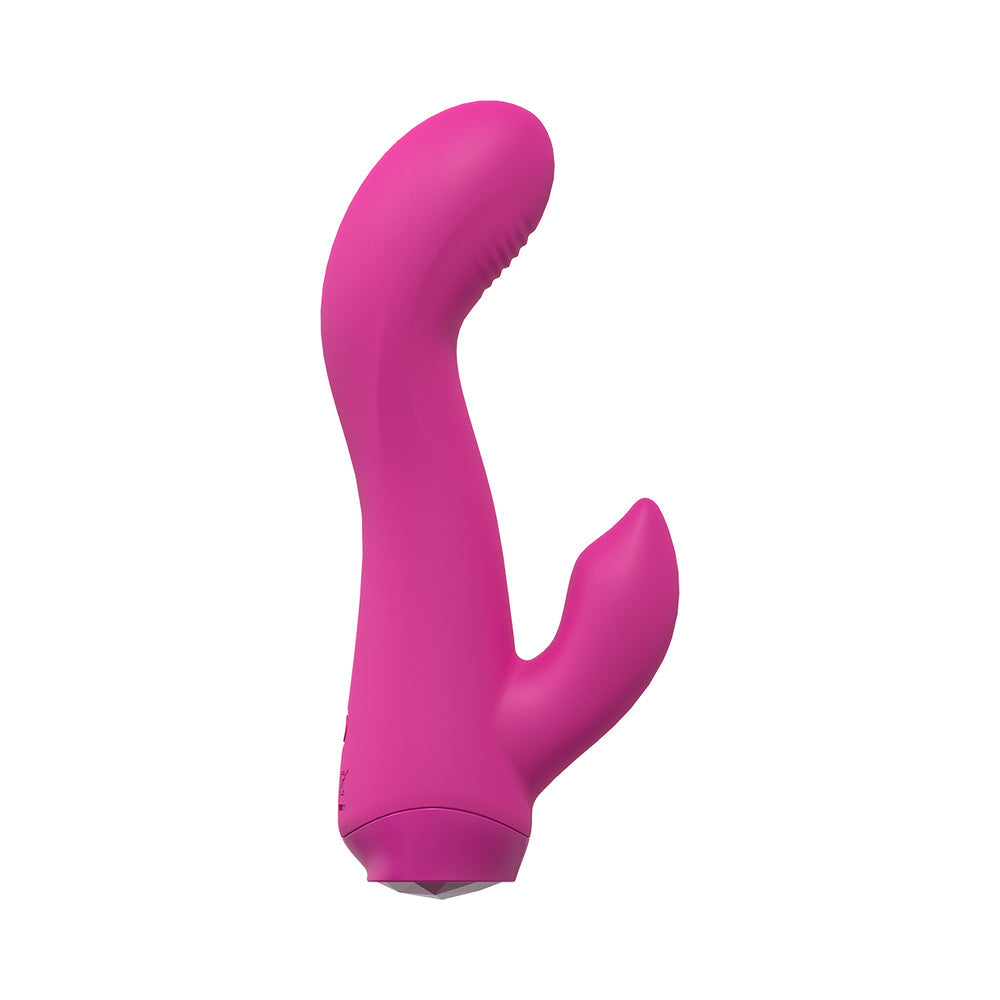 SHOTS - LOVELINE EMPOWER DUAL MOTOR 10 SPEED RABBIT SILICONE RECHARGEABLE WATERPROOF GREEN