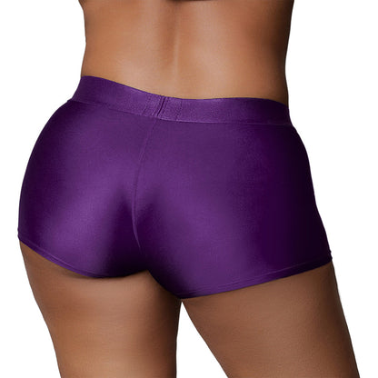 OUCH! VIBRATING STRAP-ON BOXER PURPLE XL/XXL