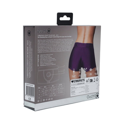 SHOTS - OUCH! VIBRATING STRAP ON BOXER