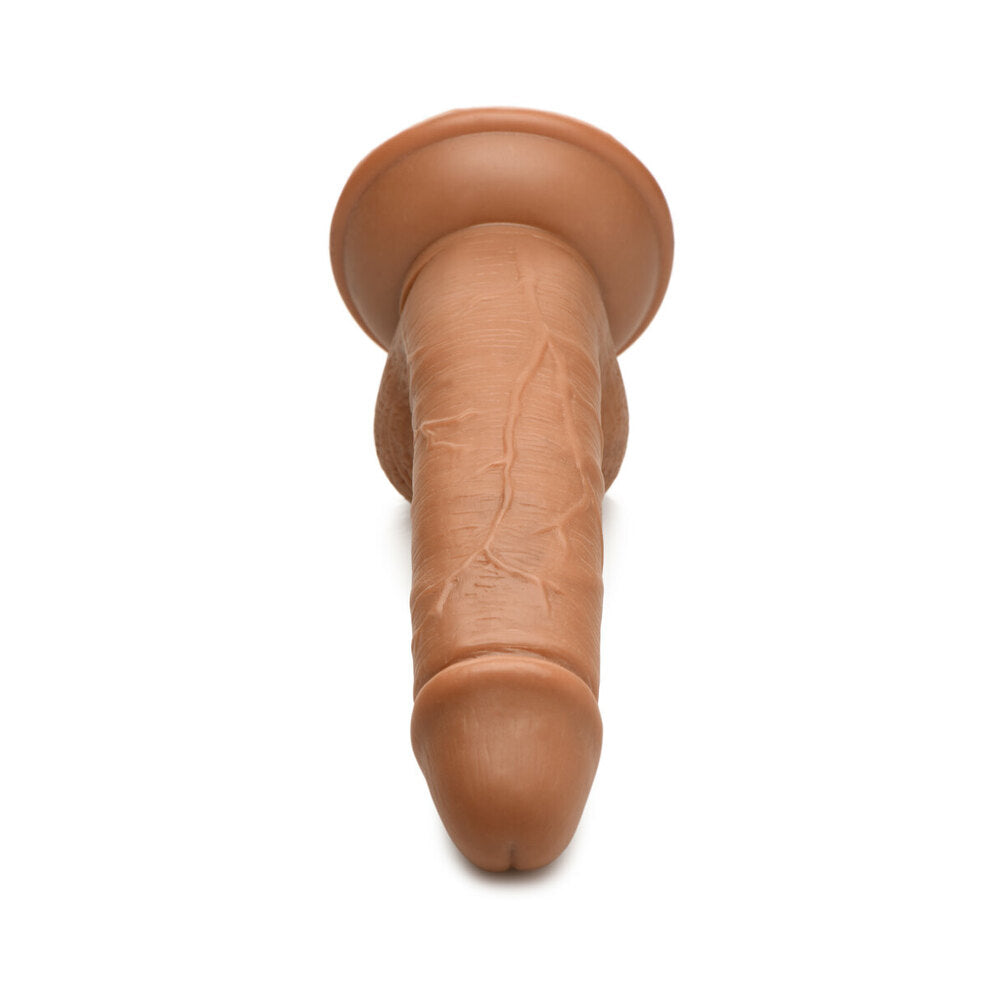 CURVE NOVELTIES - JOCK SOCCER SAM 7 IN. DILDO WITH BALLS DARK