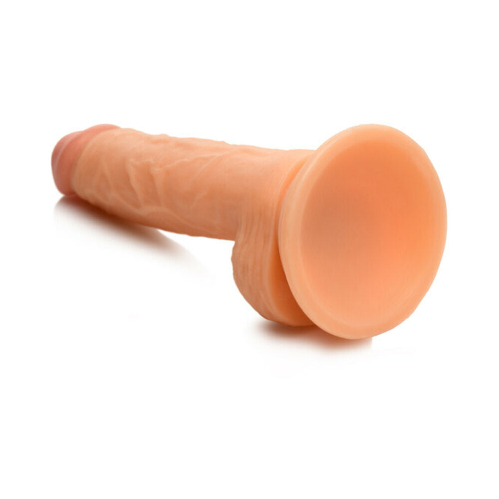 CURVE NOVELTIES - JOCK SWIMMING SIMON 7 IN. DILDO WITH BALLS LIGHT