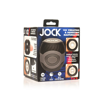 CURVE NOVELTIES - JOCK 10X VIBRATING DOUBLE MASTURBATOR