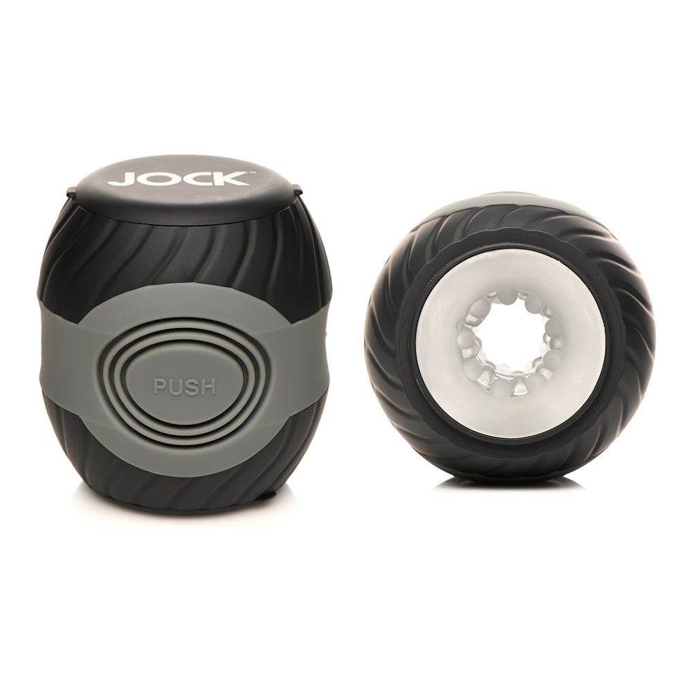 JOCK 10X VIBRATING DOUBLE MASTURBATOR