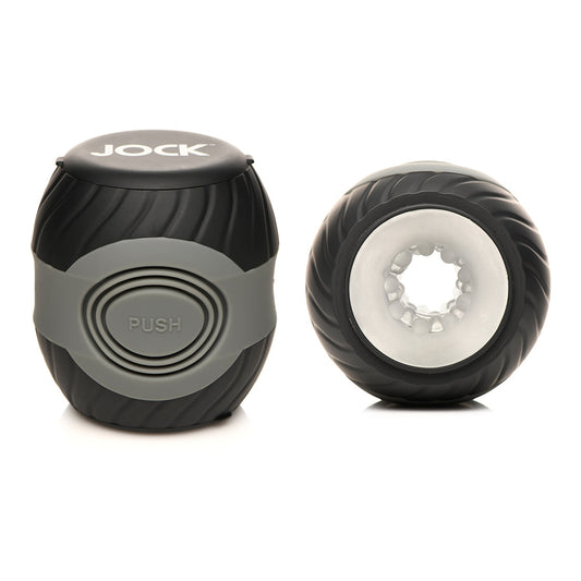 JOCK 10X VIBRATING DOUBLE MASTURBATOR